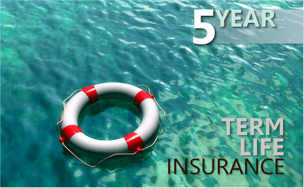 5 year term life insurance